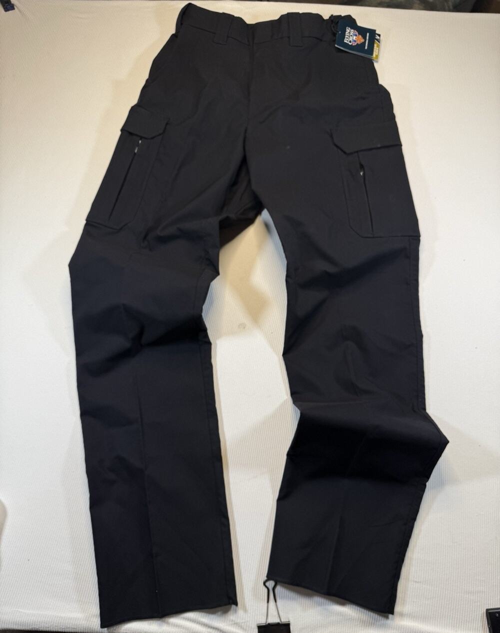 Flying Cross Cross FX Elite Class B Cargo Pants 32R Navy Uniform NWT Unhemmed